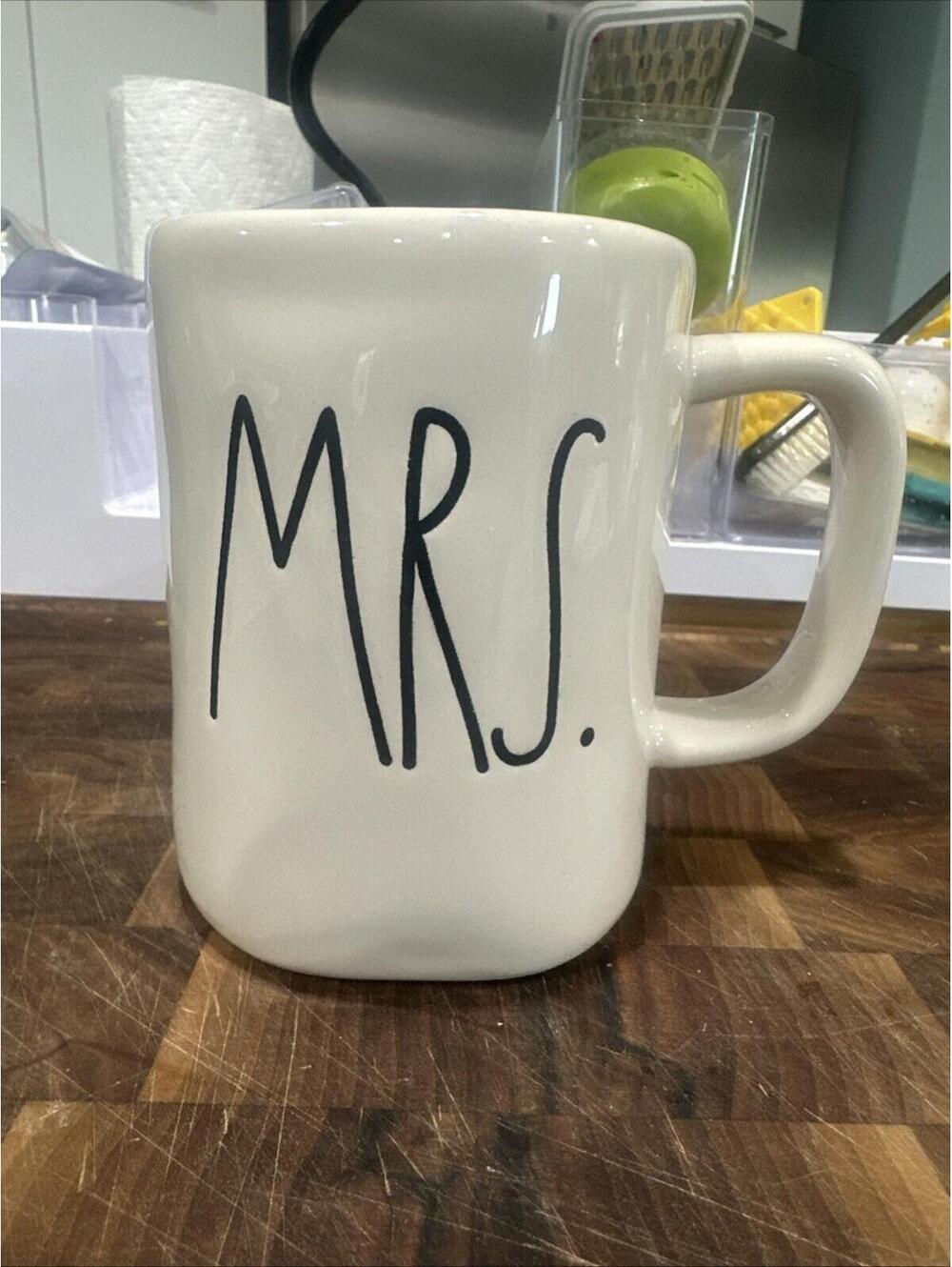 Rae Dunn MRS.  Ceramic Coffee Tea Mug Cup Artisan Collection by Magenta *
